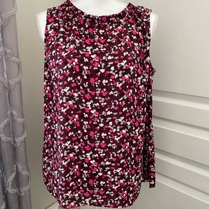 Talbots Sleeveless Top. NWOT. Size M